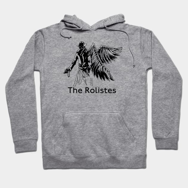 The Rolistes Podcast (Angel P.I. B&W) Hoodie by Kalum